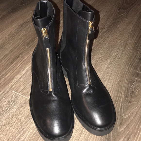 NEW Stuart Weitzman Charlie Lodge Zipper Boot 9.5 - Picture 10 of 10